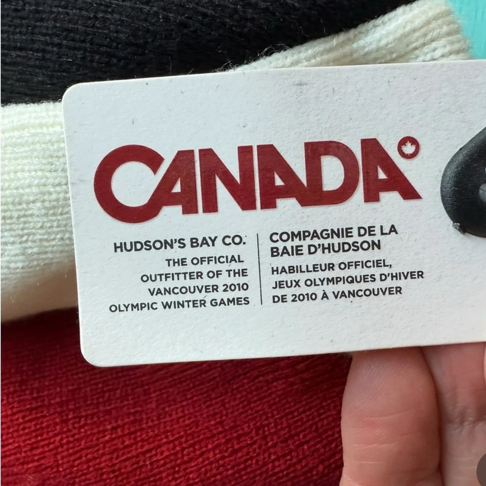 Hudson’s Bay Co Team Canada Olympic Beanie Toddler Cozy Winter Collectible